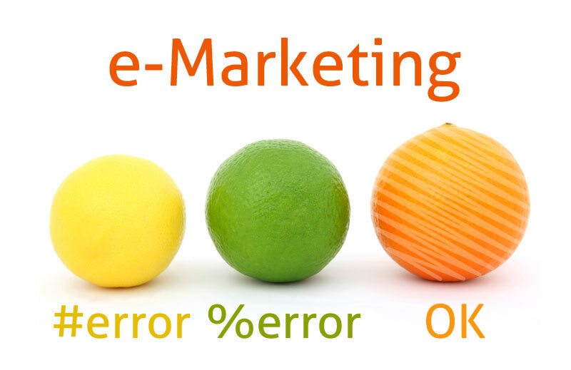 Najczęstsze błędy e-marketingu